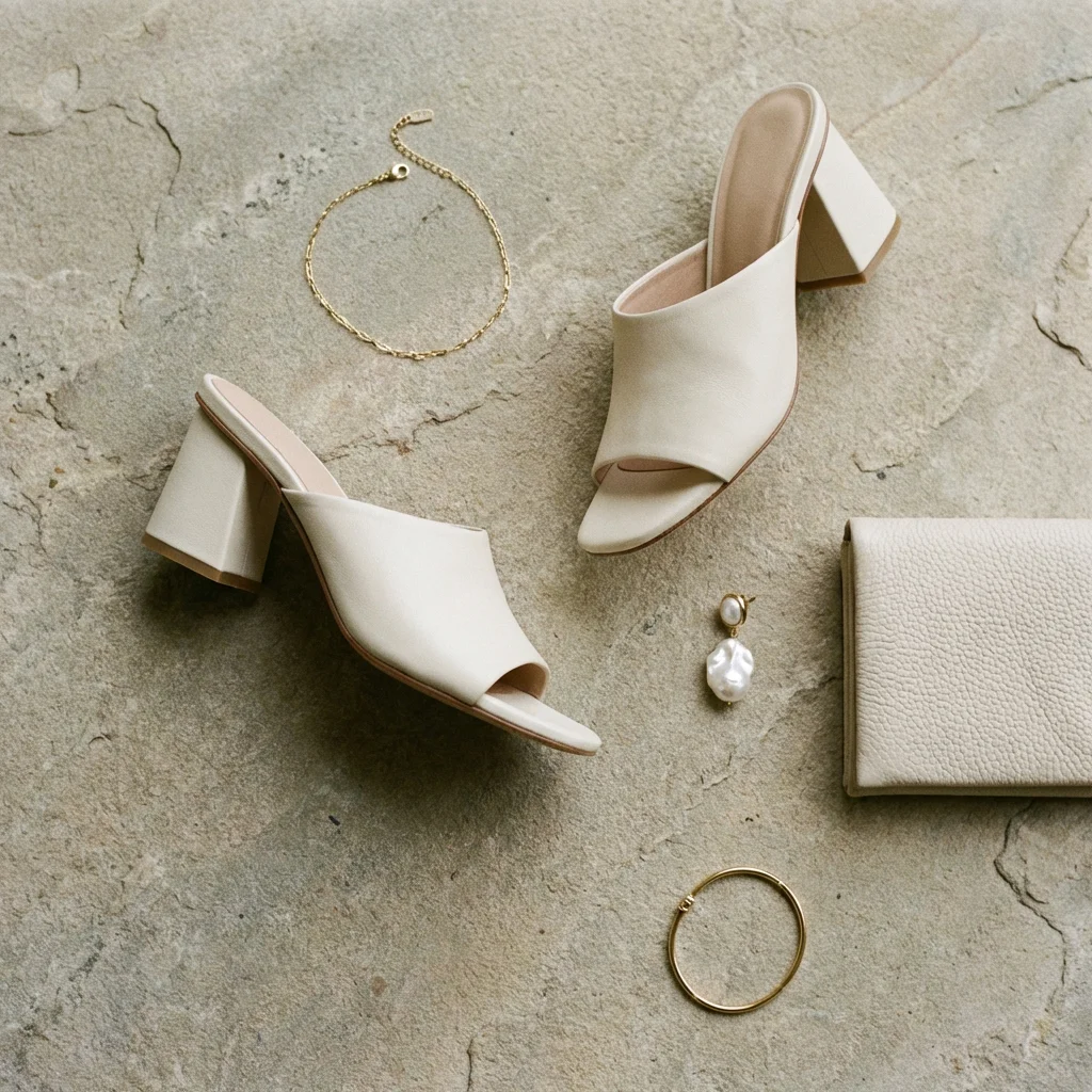 Women's heels and accessories