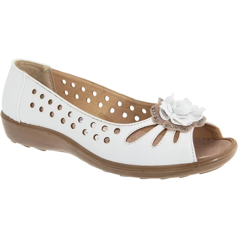 Boulevard Bow Open Toe Summer Shoes